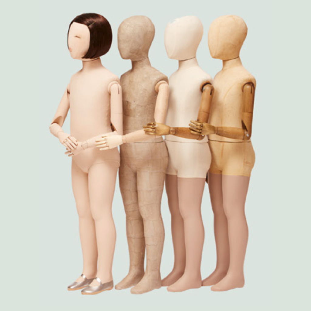 Vintage child mannequins